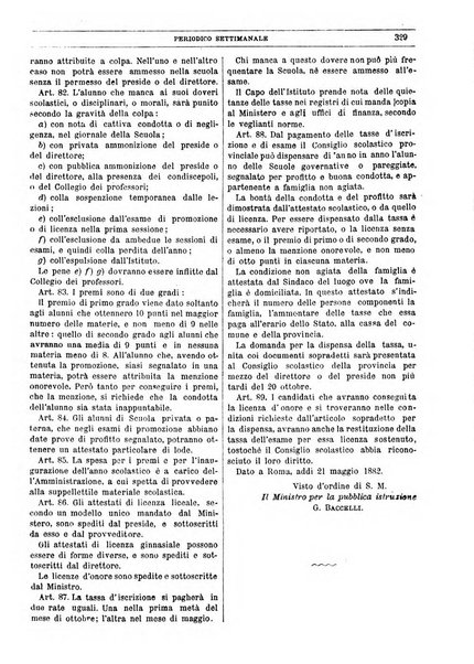 La libertà d'insegnamento periodico settimanale educativo didattico