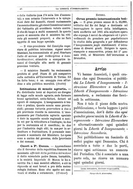 La libertà d'insegnamento periodico settimanale educativo didattico