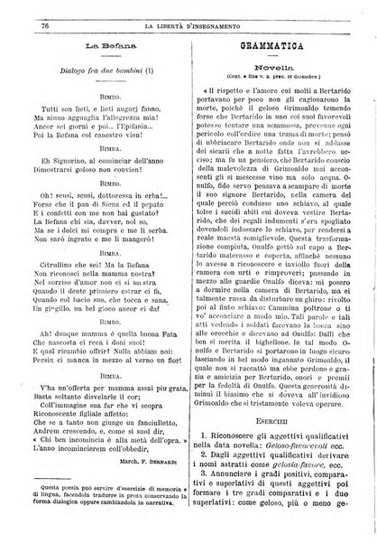 La libertà d'insegnamento periodico settimanale educativo didattico