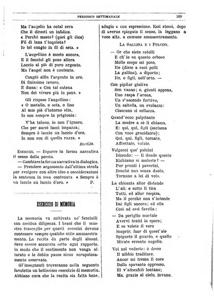 La libertà d'insegnamento periodico settimanale educativo didattico