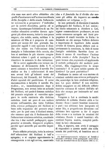 La libertà d'insegnamento periodico settimanale educativo didattico