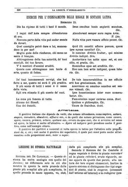 La libertà d'insegnamento periodico settimanale educativo didattico