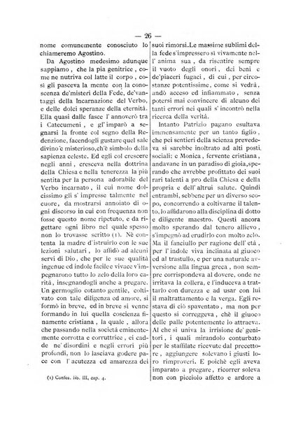 L'eco di s. Agostino, dedicato alle glorie di Maria SS.ma del Buon Consiglio periodico mensile