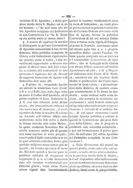 L'eco di s. Agostino, dedicato alle glorie di Maria SS.ma del Buon Consiglio periodico mensile