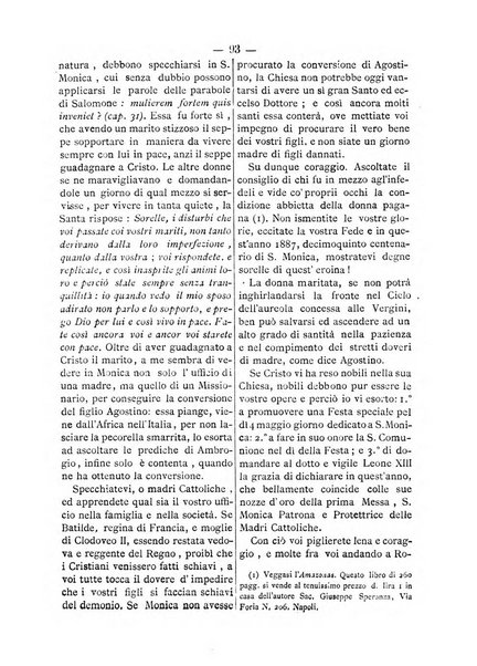 L'eco di s. Agostino, dedicato alle glorie di Maria SS.ma del Buon Consiglio periodico mensile