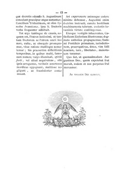 L'eco di s. Agostino, dedicato alle glorie di Maria SS.ma del Buon Consiglio periodico mensile