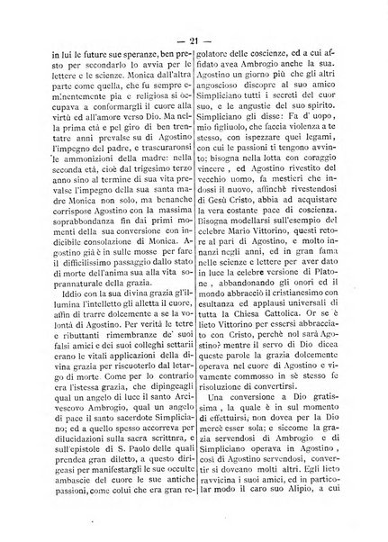 L'eco di s. Agostino, dedicato alle glorie di Maria SS.ma del Buon Consiglio periodico mensile