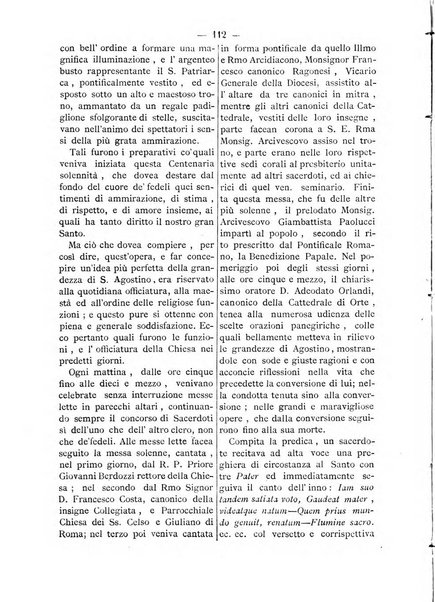 L'eco di s. Agostino, dedicato alle glorie di Maria SS.ma del Buon Consiglio periodico mensile