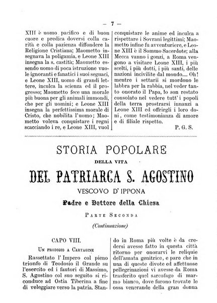 L'eco di s. Agostino, dedicato alle glorie di Maria SS.ma del Buon Consiglio periodico mensile