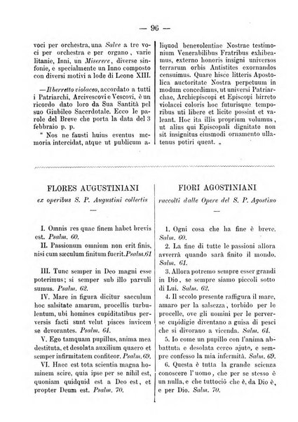 L'eco di s. Agostino, dedicato alle glorie di Maria SS.ma del Buon Consiglio periodico mensile