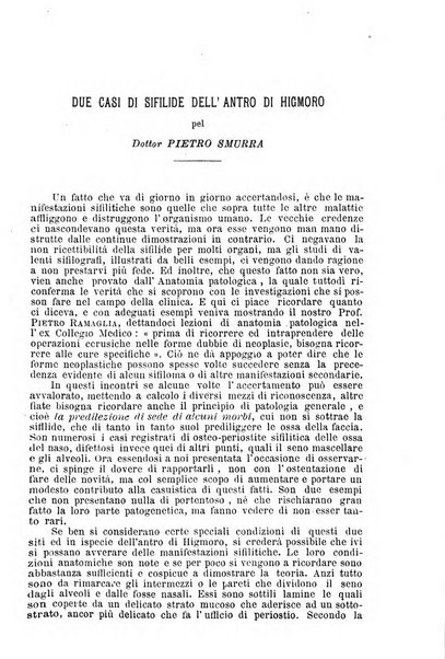 Archivio internazionale delle specialità medico-chirurgiche