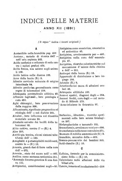 Archivio internazionale delle specialità medico-chirurgiche