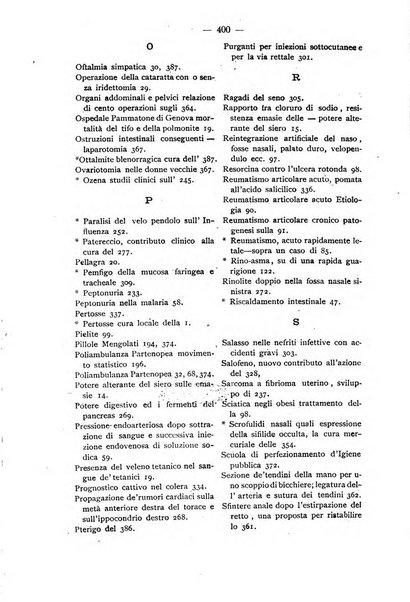 Archivio internazionale delle specialità medico-chirurgiche