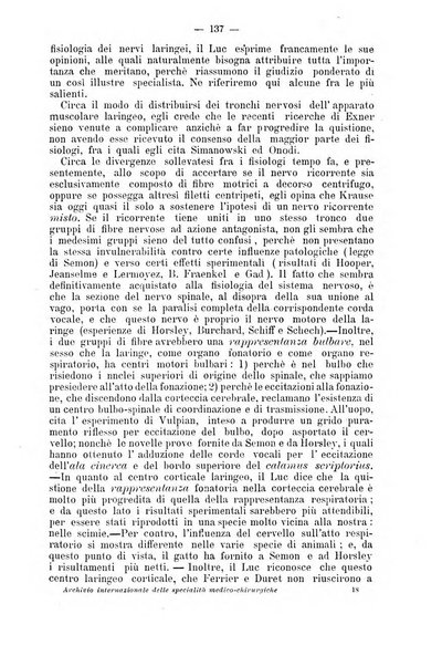 Archivio internazionale delle specialità medico-chirurgiche