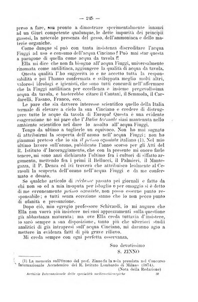 Archivio internazionale delle specialità medico-chirurgiche