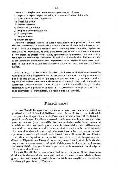 Archivio internazionale delle specialità medico-chirurgiche