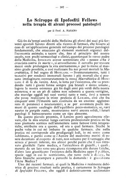 Archivio internazionale delle specialità medico-chirurgiche