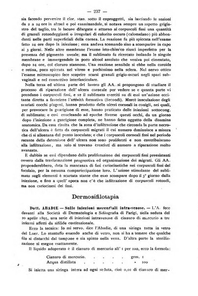 Archivio internazionale delle specialità medico-chirurgiche