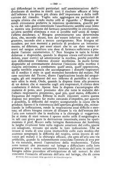 Archivio internazionale delle specialità medico-chirurgiche