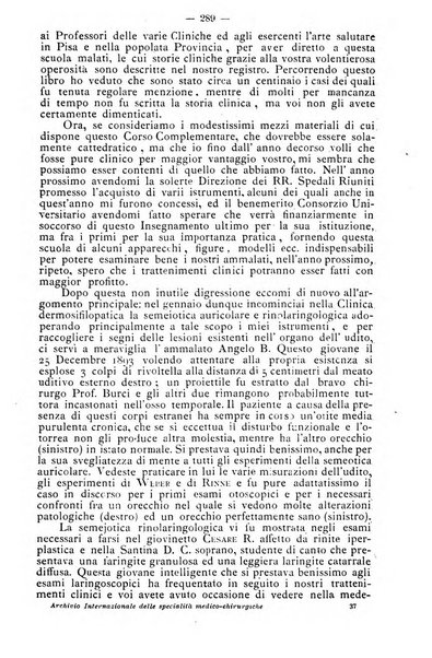 Archivio internazionale delle specialità medico-chirurgiche