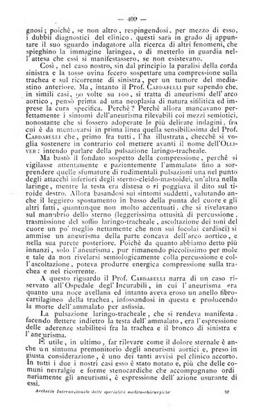 Archivio internazionale delle specialità medico-chirurgiche