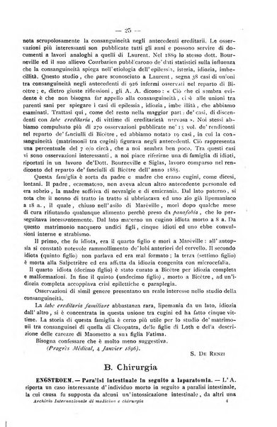 Archivio internazionale delle specialità medico-chirurgiche