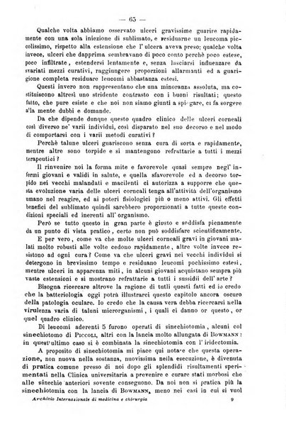 Archivio internazionale delle specialità medico-chirurgiche