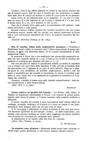 Archivio internazionale delle specialità medico-chirurgiche