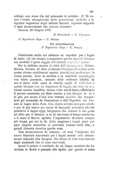 La rivista giornale medico chirurgico degli Ospedali civili di Genova