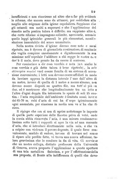 La rivista giornale medico chirurgico degli Ospedali civili di Genova