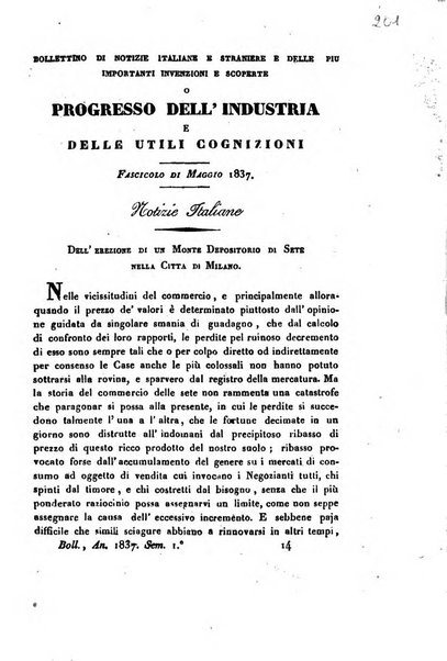 Bollettino di notizie statistiche ed economiche d'invenzioni e scoperte