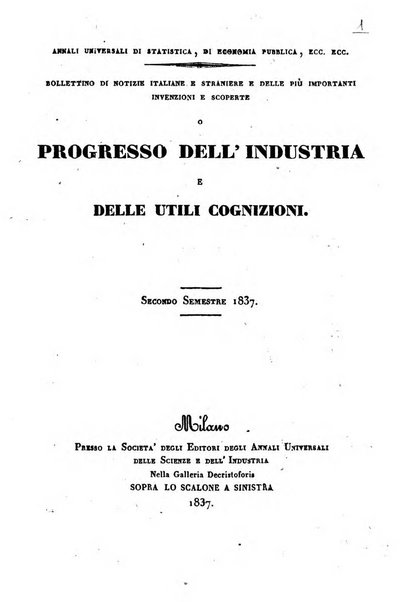 Bollettino di notizie statistiche ed economiche d'invenzioni e scoperte