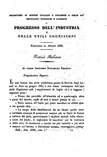 Bollettino di notizie statistiche ed economiche d'invenzioni e scoperte