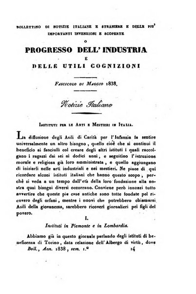 Bollettino di notizie statistiche ed economiche d'invenzioni e scoperte