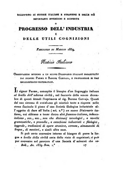 Bollettino di notizie statistiche ed economiche d'invenzioni e scoperte