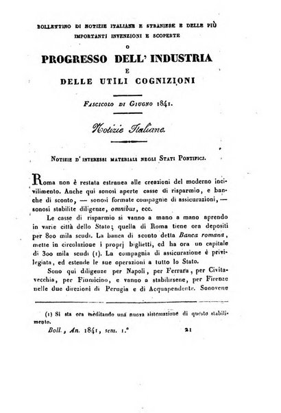 Bollettino di notizie statistiche ed economiche d'invenzioni e scoperte