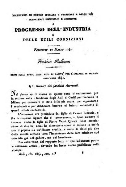 Bollettino di notizie statistiche ed economiche d'invenzioni e scoperte