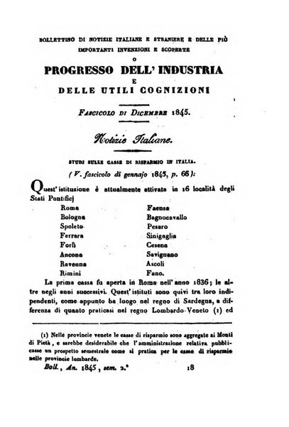 Bollettino di notizie statistiche ed economiche d'invenzioni e scoperte