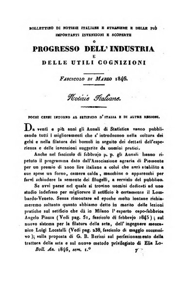 Bollettino di notizie statistiche ed economiche d'invenzioni e scoperte