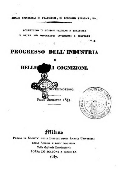 Bollettino di notizie statistiche ed economiche d'invenzioni e scoperte