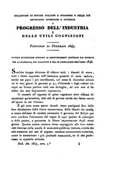 Bollettino di notizie statistiche ed economiche d'invenzioni e scoperte