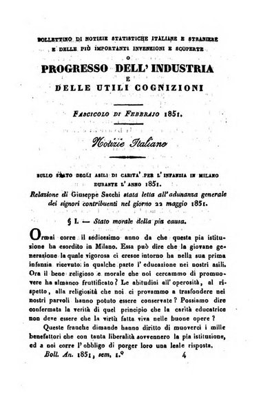 Bollettino di notizie statistiche ed economiche d'invenzioni e scoperte