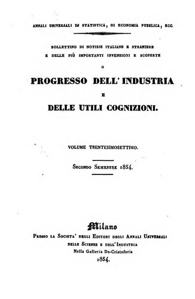 Bollettino di notizie statistiche ed economiche d'invenzioni e scoperte