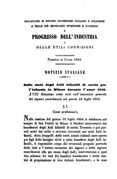 Bollettino di notizie statistiche ed economiche d'invenzioni e scoperte