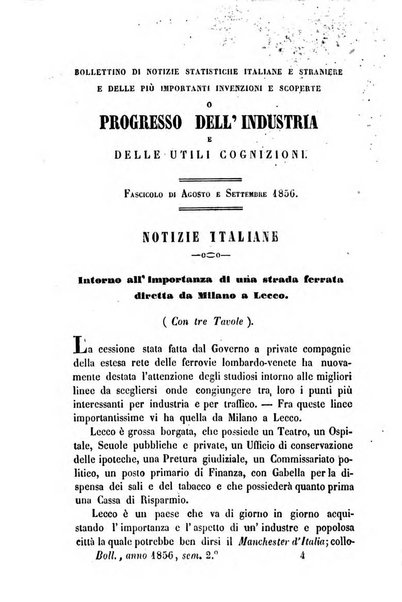 Bollettino di notizie statistiche ed economiche d'invenzioni e scoperte