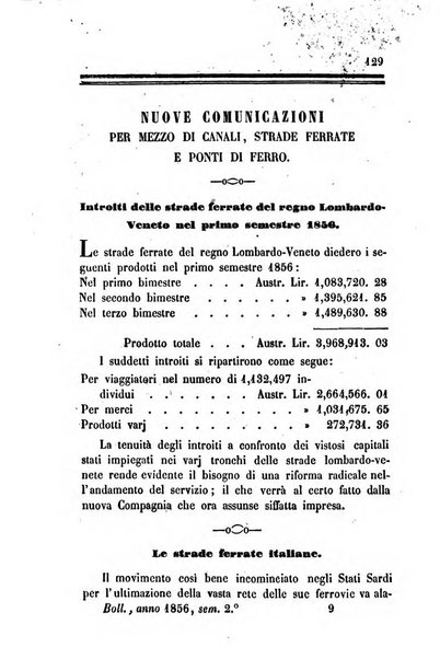 Bollettino di notizie statistiche ed economiche d'invenzioni e scoperte