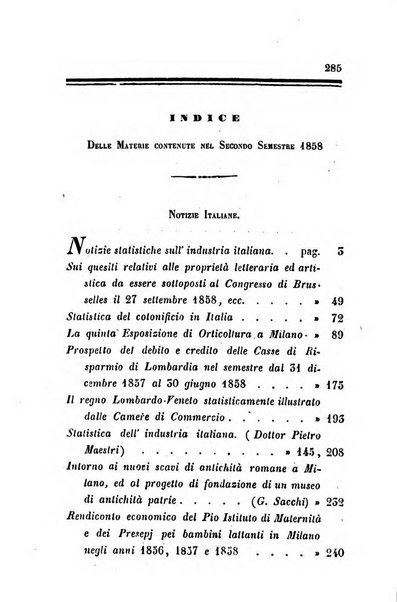 Bollettino di notizie statistiche ed economiche d'invenzioni e scoperte