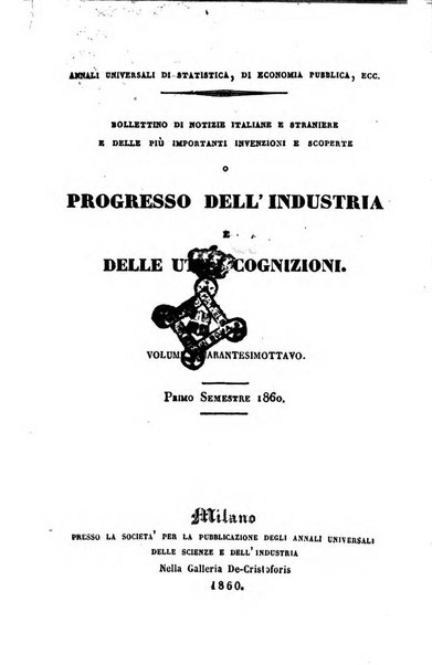 Bollettino di notizie statistiche ed economiche d'invenzioni e scoperte