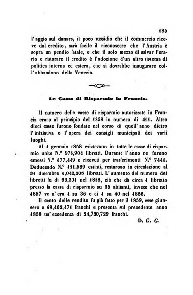 Bollettino di notizie statistiche ed economiche d'invenzioni e scoperte