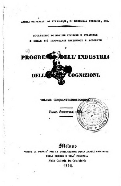 Bollettino di notizie statistiche ed economiche d'invenzioni e scoperte